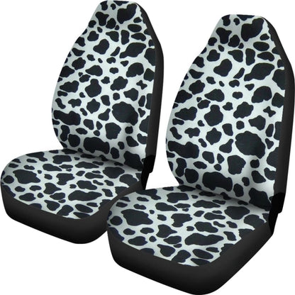 Cowhide Skin Print Car Seat Covers
