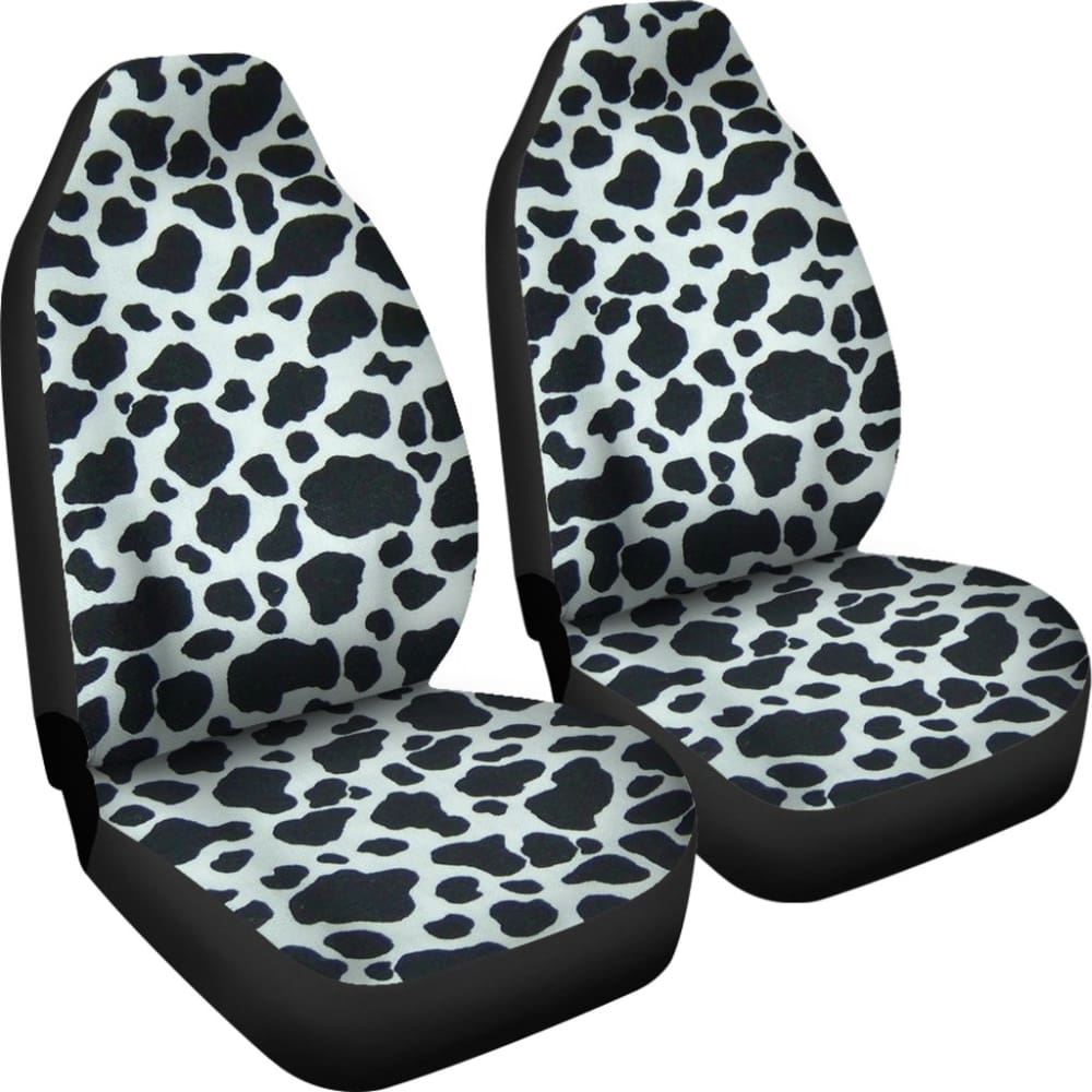 Cowhide Skin Print Car Seat Covers
