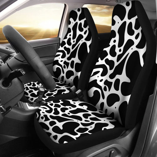 Must Buy Cowhide Print Car Seat Covers