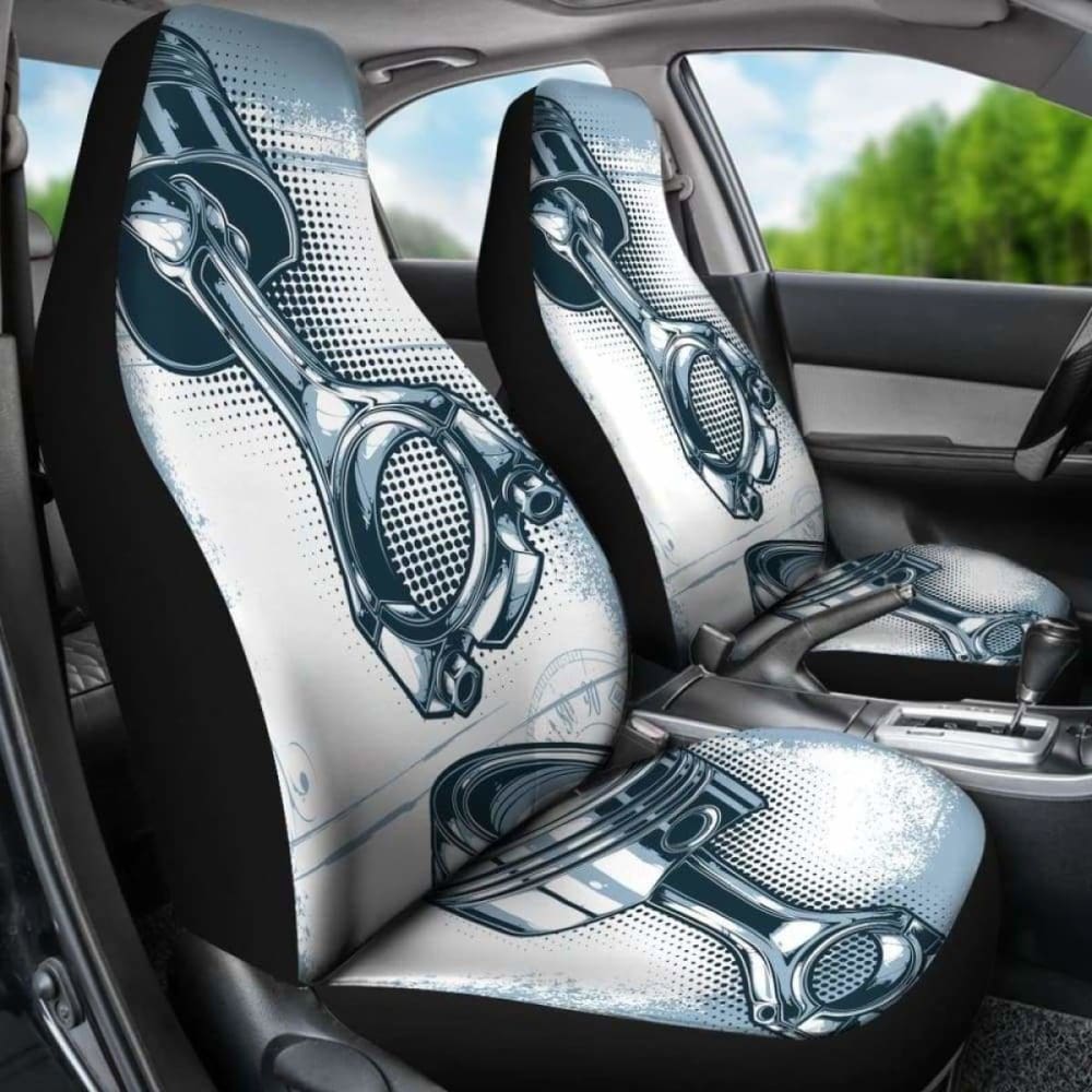 Piston Mechanic Car Seat Covers