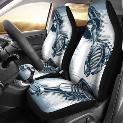 Piston Mechanic Car Seat Covers