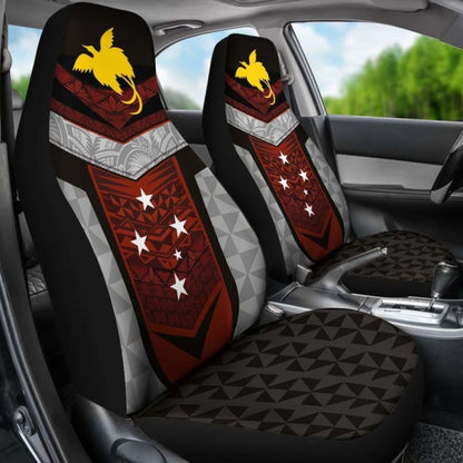 Papua New Guinea Polynesian Design Car Seat Covers