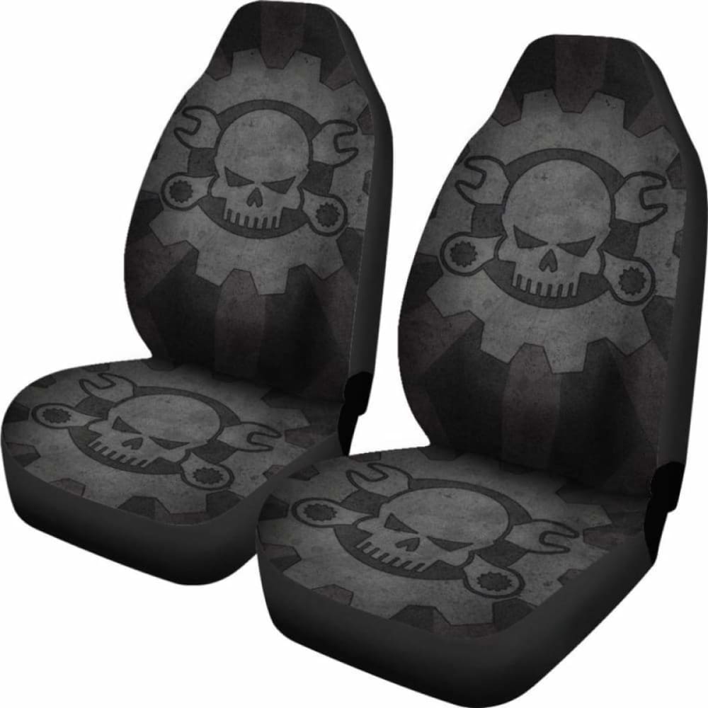 Skull N Tools Mechanic Car Seat Covers