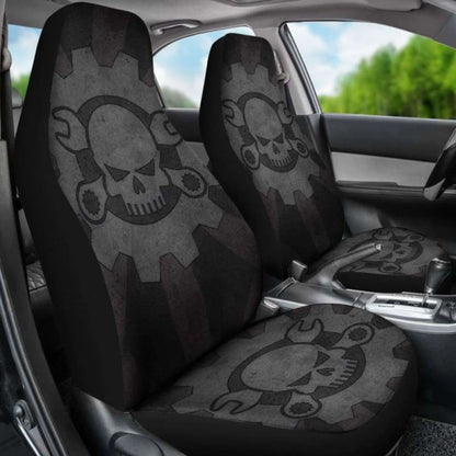 Skull N Tools Mechanic Car Seat Covers