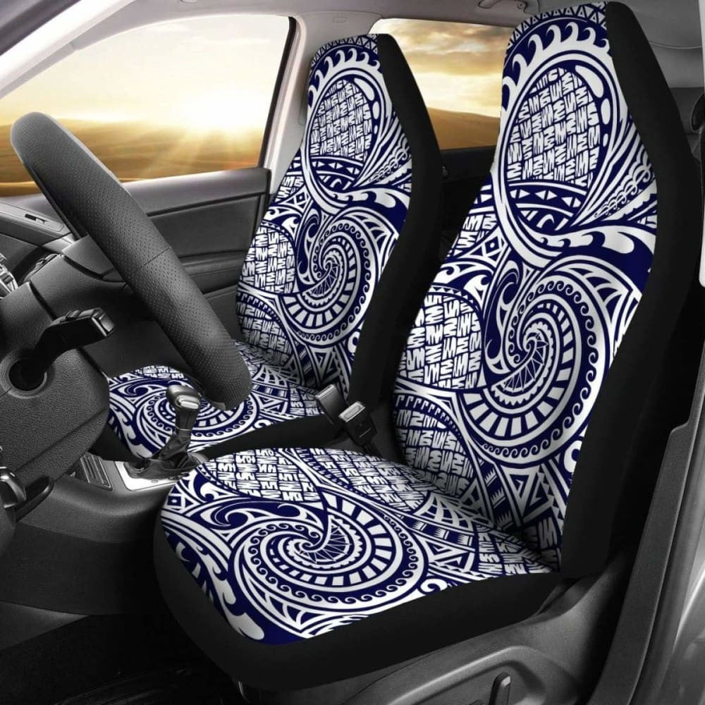 Polynesian Car Seat Cover - Polynesian Tattoo  -