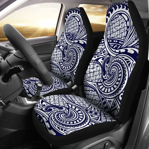 Polynesian Car Seat Cover - Polynesian Tattoo  -