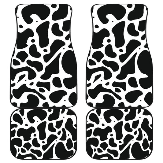 Must Buy Cowhide Print Car Floor Mats
