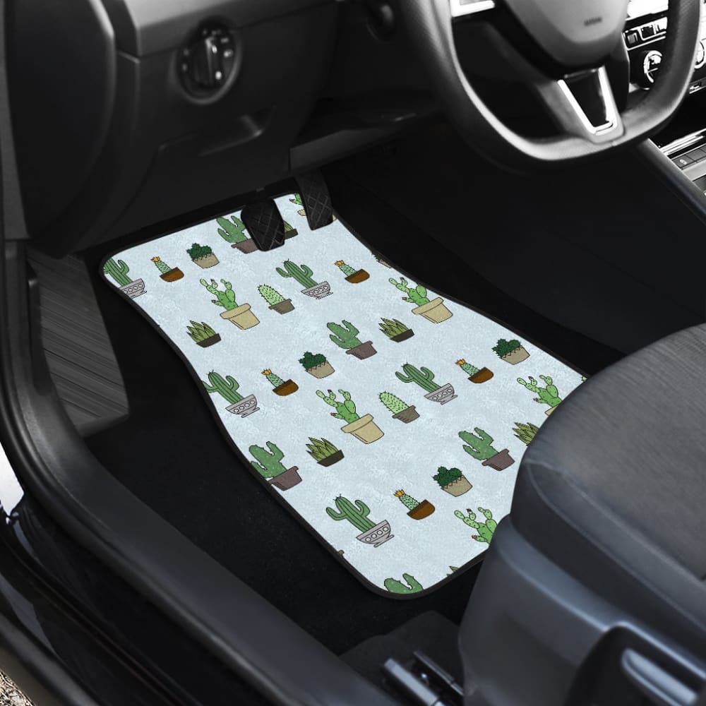 Cactus Succulent Plant Car Floor Mats