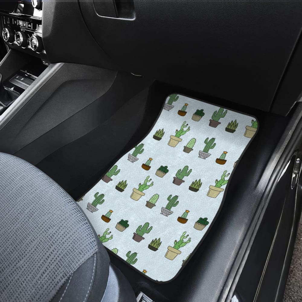 Cactus Succulent Plant Car Floor Mats