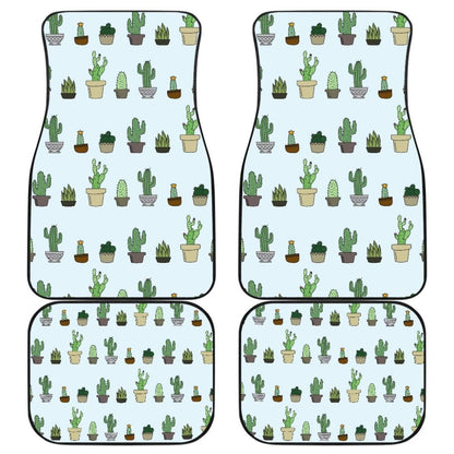 Cactus Succulent Plant Car Floor Mats