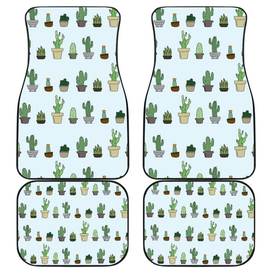 Cactus Succulent Plant Car Floor Mats