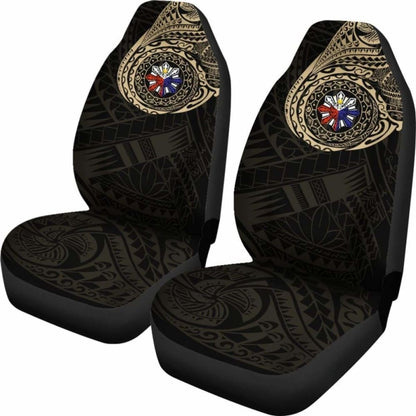 Philippines Tattoo Style Special Car Seat Covers (Set Of Two)