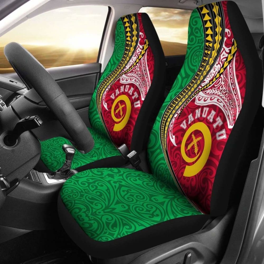 Vanuatu Polynesian Car Seat Covers Vanuatu Manta Polynesian Amazing