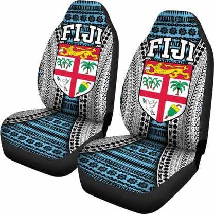 Fiji Tapa Car Seat Covers - Fiji Flag Special Style -