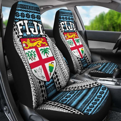Fiji Tapa Car Seat Covers - Fiji Flag Special Style -