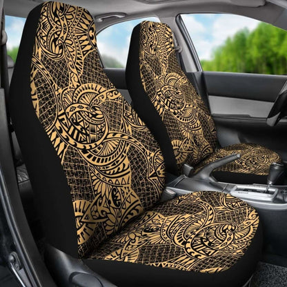 Polynesian Car Seat Cover - Polynesian Tattoo -