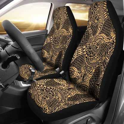 Polynesian Car Seat Cover - Polynesian Tattoo -