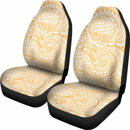 Polynesian Car Seat Cover - Polynesian Tattoo  -