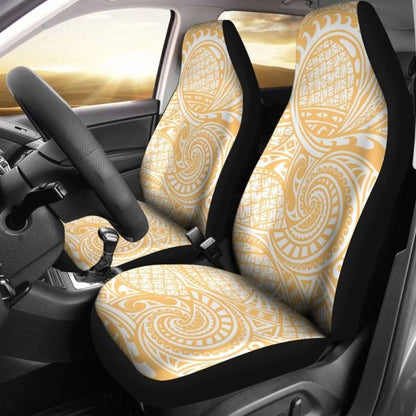 Polynesian Car Seat Cover - Polynesian Tattoo  -