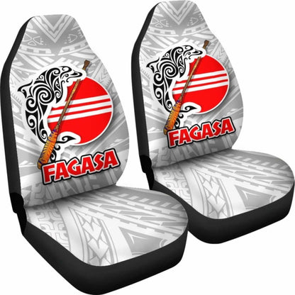 American Samoa Polynesian Car Seat Covers - Fagasa -