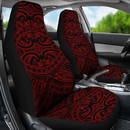 Polynesian Car Seat Cover - Polynesian Tattoo -