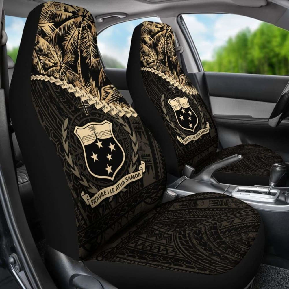 Samoa Car Seat Covers Golden Coconut Amazing