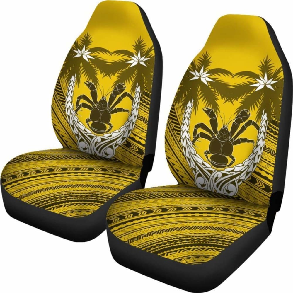 Niue Car Seat Covers - Coconut Crab & Coconut Tree - Amazing