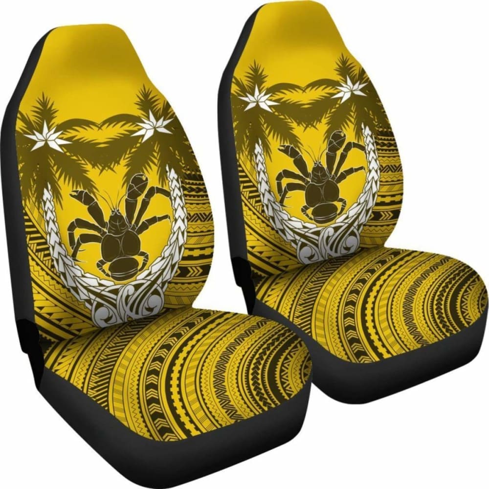 Niue Car Seat Covers - Coconut Crab & Coconut Tree - Amazing
