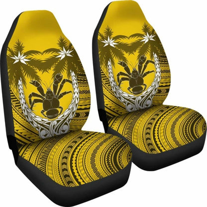 Niue Car Seat Covers - Coconut Crab & Coconut Tree - Amazing
