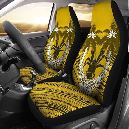 Niue Car Seat Covers - Coconut Crab & Coconut Tree - Amazing