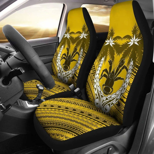 Niue Car Seat Covers - Coconut Crab & Coconut Tree - Amazing
