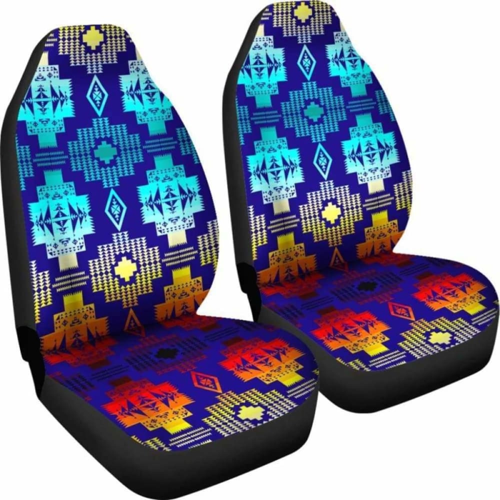 Blue Shades Car Seat Covers