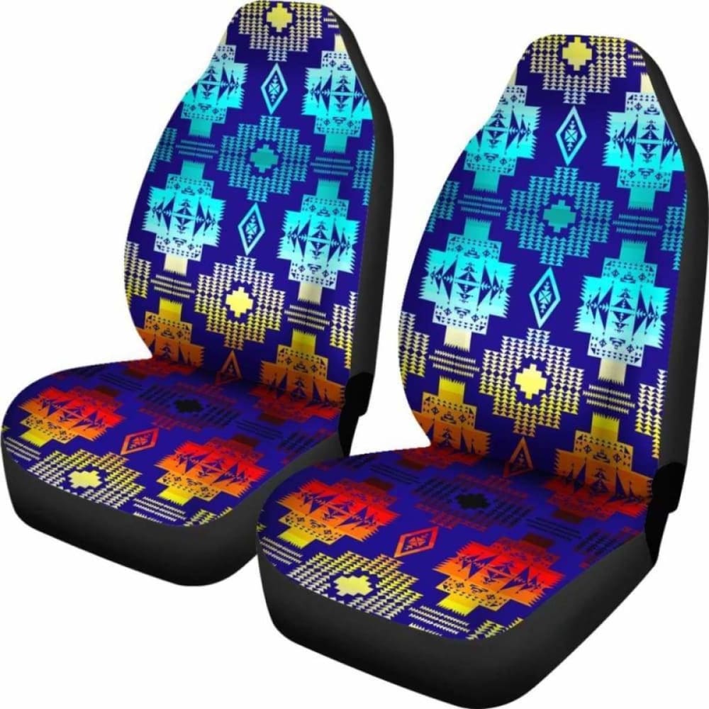 Blue Shades Car Seat Covers