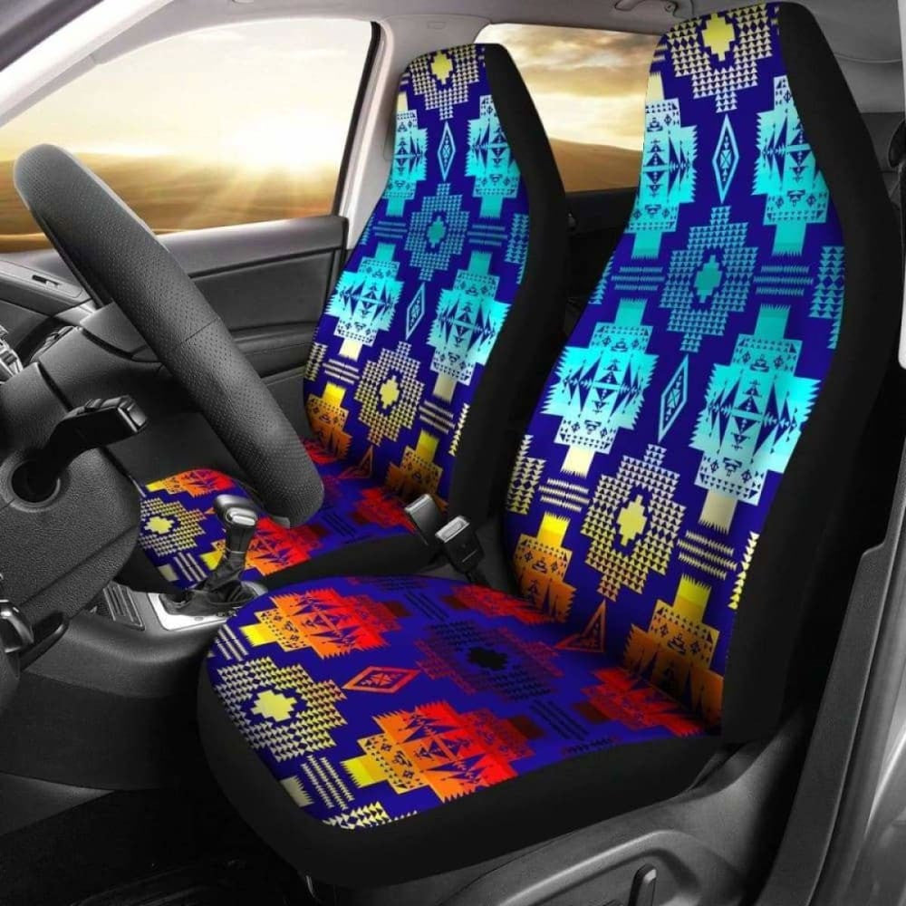 Blue Shades Car Seat Covers