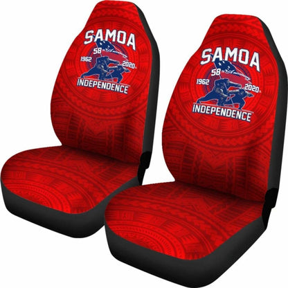 Samoa Car Seat Covers Independence AnniversaryTh Years