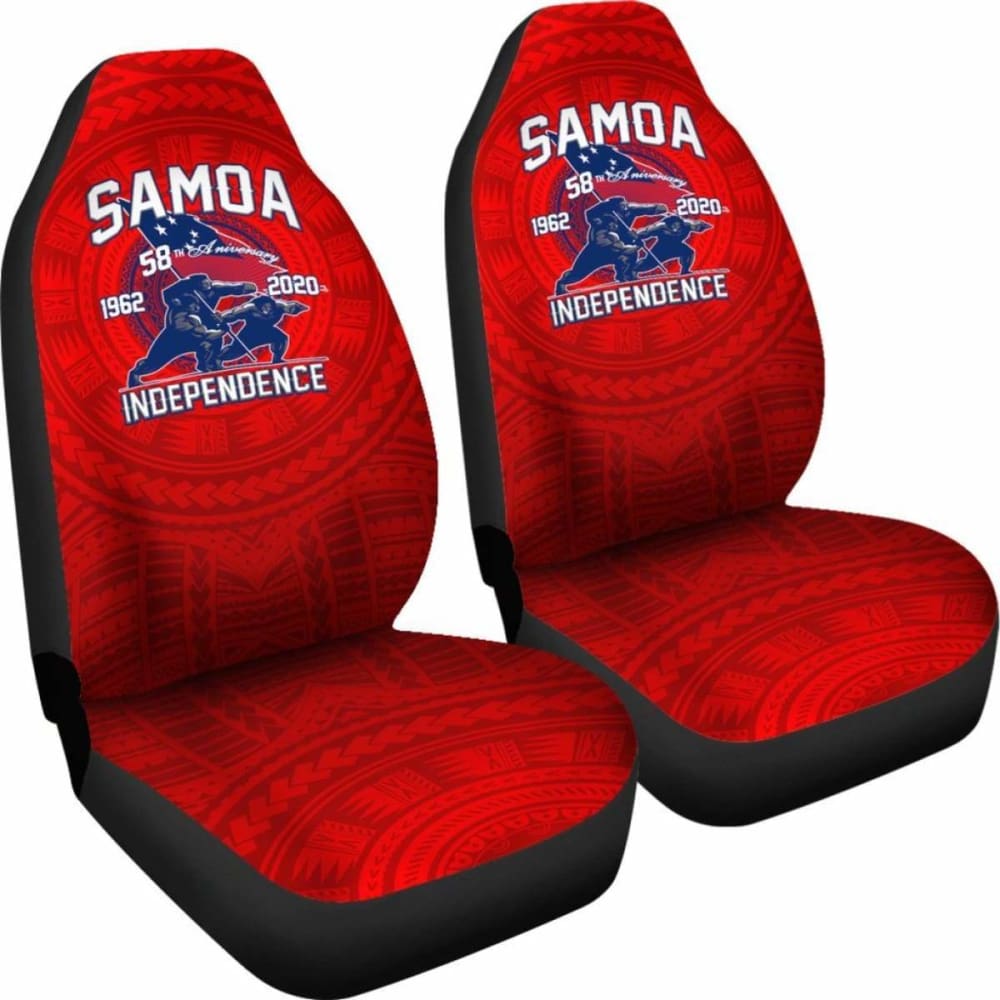 Samoa Car Seat Covers Independence AnniversaryTh Years