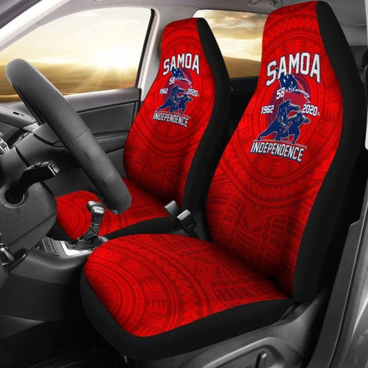 Samoa Car Seat Covers Independence AnniversaryTh Years