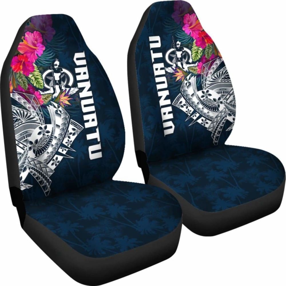 Vanuatu Polynesian Car Seat Covers  - Summer Vibes -