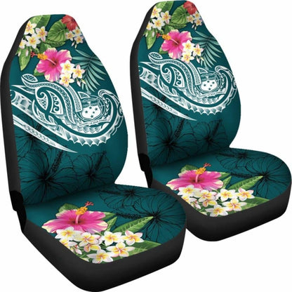 Samoa Polynesian Car Seat Covers - Summer Plumeria -