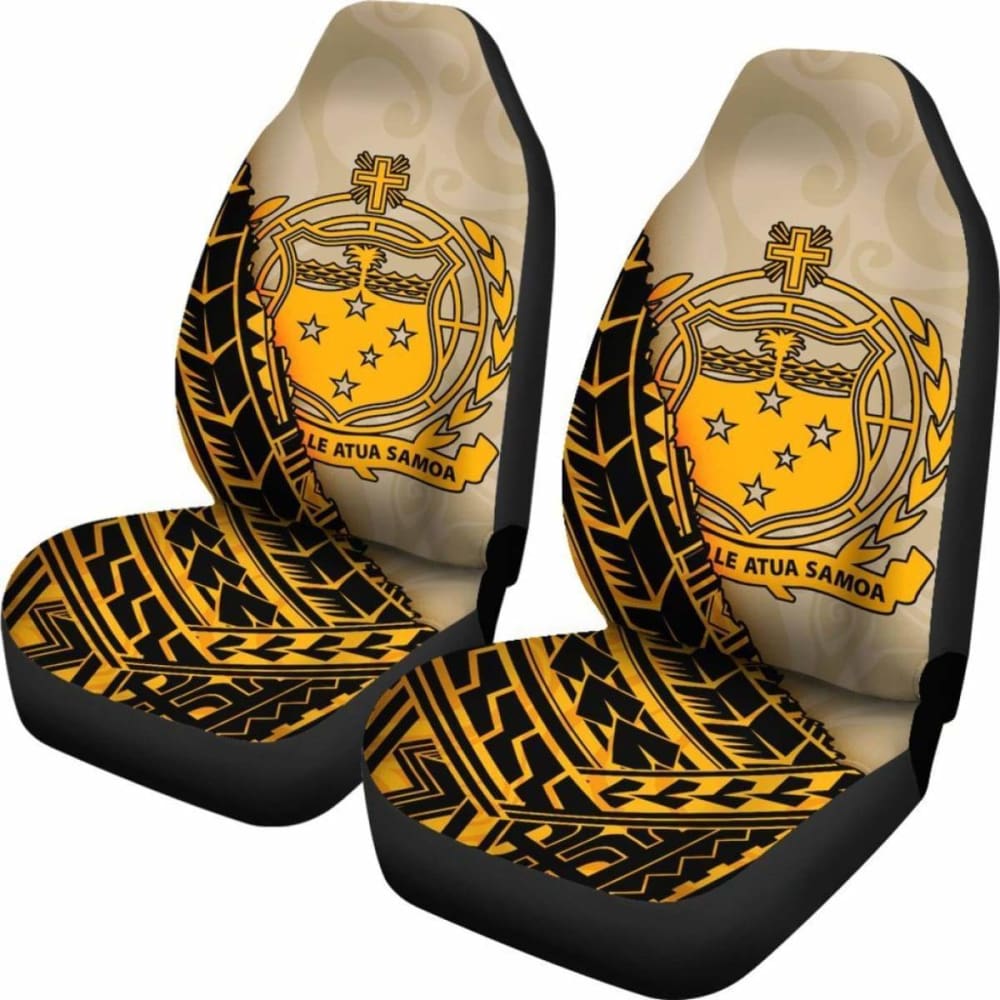 Samoa Car Seat Covers - Polynesian Wild Style -