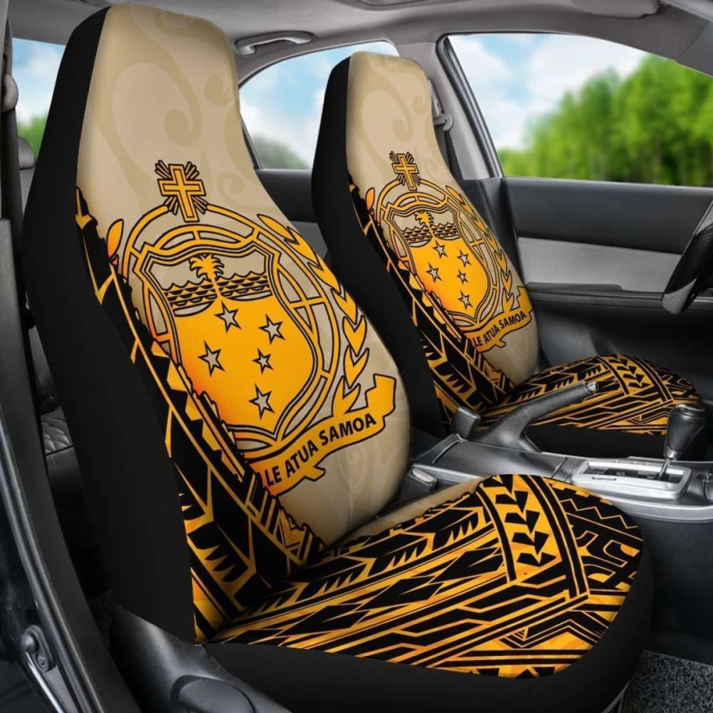 Samoa Car Seat Covers - Polynesian Wild Style -