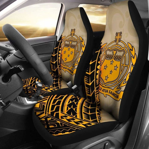 Samoa Car Seat Covers - Polynesian Wild Style -