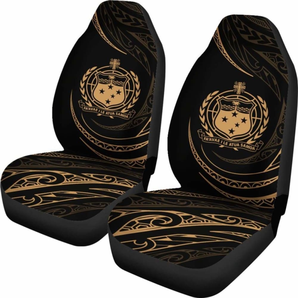 Samoa Car Seat Covers - \bGold - Frida Style -