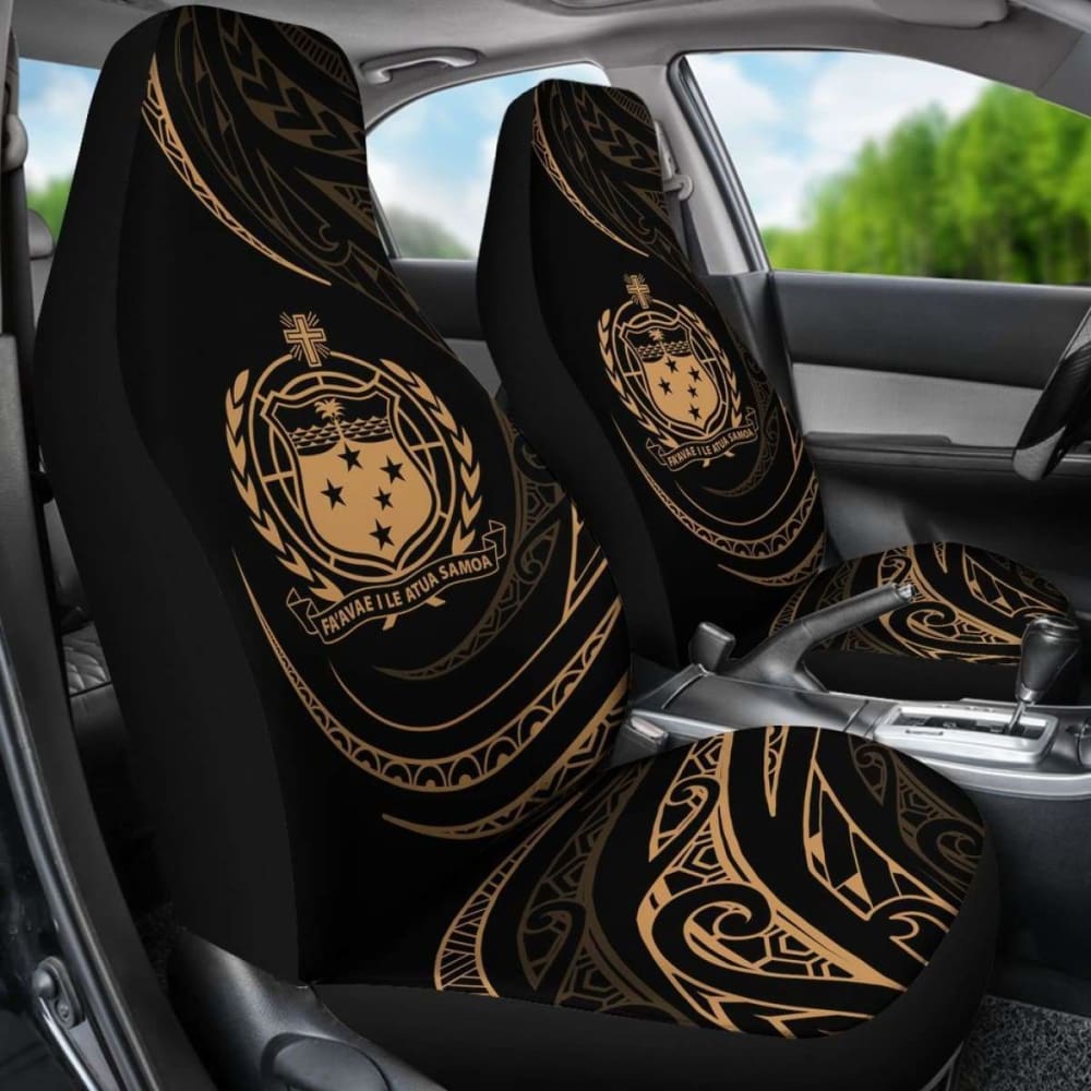 Samoa Car Seat Covers - \bGold - Frida Style -