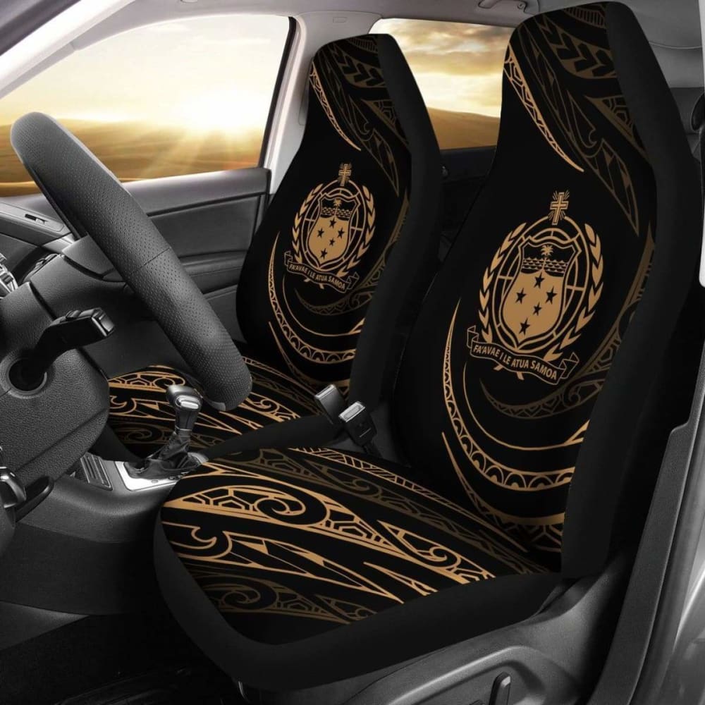 Samoa Car Seat Covers - \bGold - Frida Style -