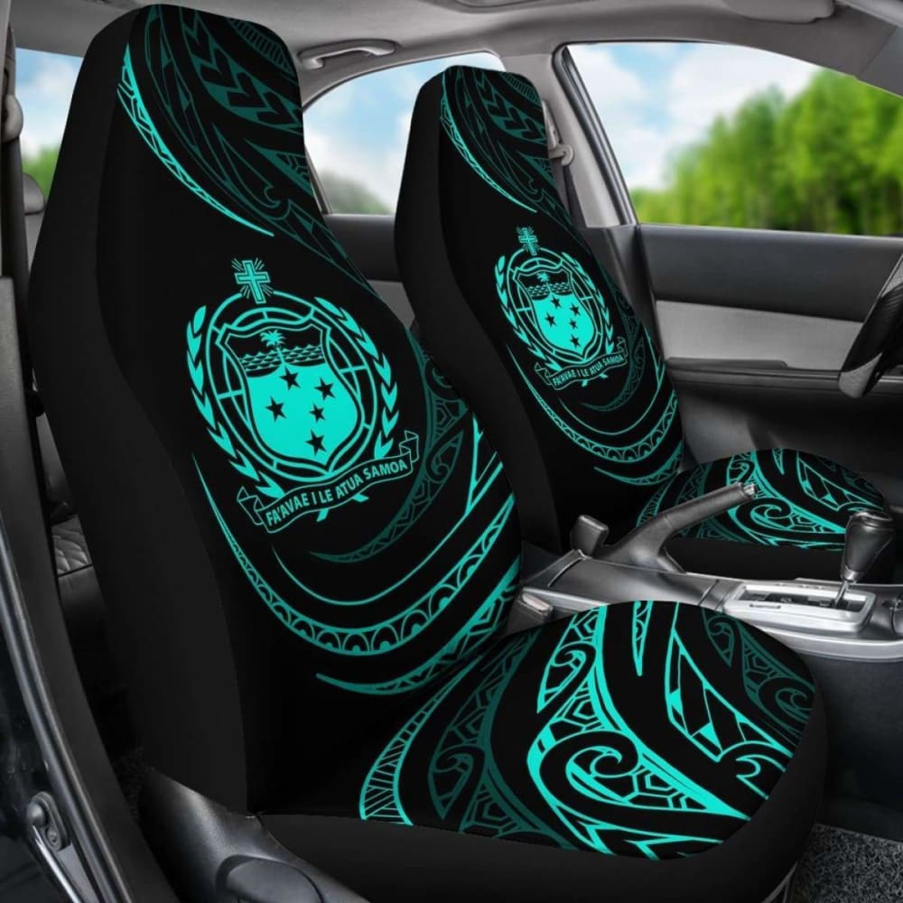 Samoa Car Seat Covers - \bTurquoise - Frida Style -