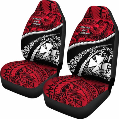 Wallis And Futuna Tapa Car Seat Covers Polynesian Shark Tattoo Amazing
