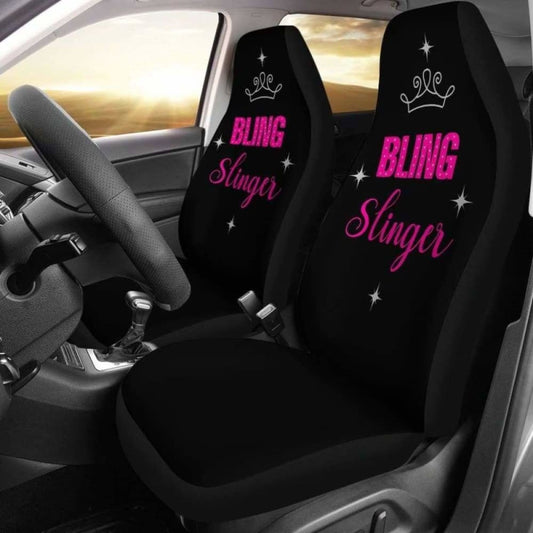 Bling Slinger Car Seat Covers Pink