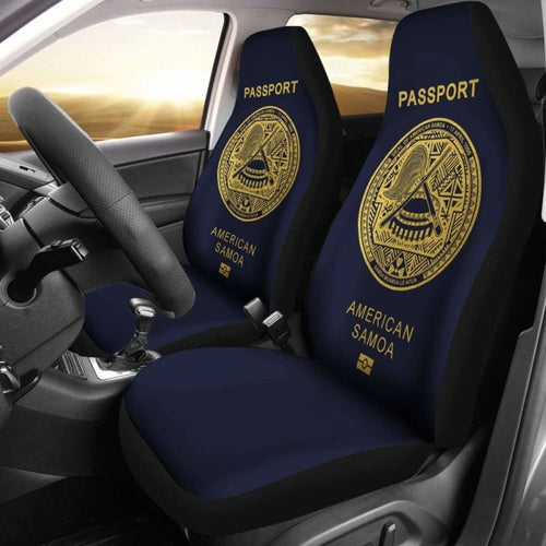 American Samoa Passport Car Seat Covers