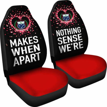 Samoa Car Seat Covers Couple Valentine Nothing Make Sense